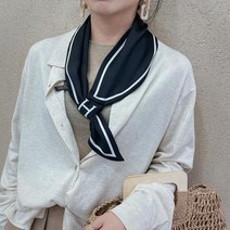 실크 쁘띠 스카프 미니 트윌리 매는법 엄마 여름실크 쁘띠 스카프 미니 트윌리