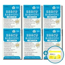 헬씨허그 포스트바이오스틱 포스트바이오틱스 유산균 모유유래유산균 프로바이오스틱 프리바이오스틱 신바이오틱스 락토바실러스 가세리 6박스, 5+1