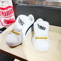 [이라운드몰]푸마 x 미니언즈 콜라보 베이비스니커즈 화이트컬러