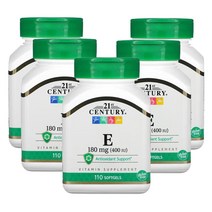 21세기센츄리 비타민 E 180mg(400IU) 소프트젤 110정, 5팩