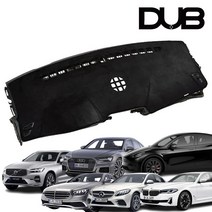 벤츠 전차종 DUB 벨벳 논슬립 대시보드커버 다시방커버 블랙 에디션, GLE클래스 W167 (HUD유/센터유)