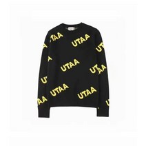 골프공장 골프셔츠 Uta-캐주얼 다목적 골프웨어 여성용 밝은 크루넥 두꺼운 저지 긴 소매 흰색
