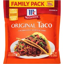 McCormick 오가닉 타코 시즈닝 믹스 24oz 1팩(포장은 다를 수 있음) 117788, 10 Ounce (Pack of 1)