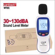 데시벨측정기 층간소음 현장 소음 디지털 측정기 Wintact wt85 미니 사운드 레벨, 협력사
