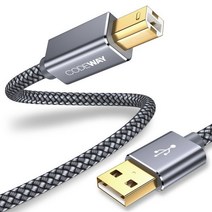 코드웨이 코드웨이 USB AB 연결 선 프린터 케이블 1.5m, 1.5m1086252 14