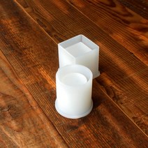 리틀핑거 레진공예 컵 실리콘몰드, 동그라미컵