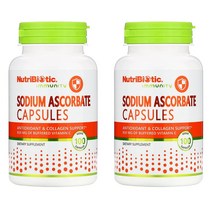 Nutribiotic 소디움 아스코르브산 비타민 C Sodium Ascorbate Vitamin Im Ci Ep 100캡 2개