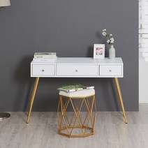 M231 골드다리 화장대 8colors, 화이트