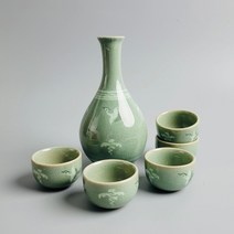 상감청자 운학문 주병 주기세트 58987EA, 쿠팡 본상품선택