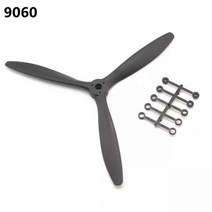 8060 RC 비행기용 3 날 전기 프로펠러 고정익 DIY 고효율 균형 8인치 9060 9 인치 1060 10인치 1170 11인치, 1PC 8060