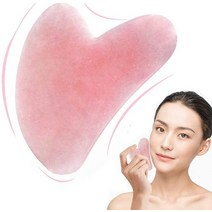 밀랍 스톤 얼굴 마사지롤러 얼굴 목 자연 마사지 녹색 얇은 리프트 뷰티 슬리밍 도구 롤러 턱 목, 분홍색