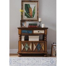 와이드 원목 3단 서랍장 안방서랍장 4단 엔틱서랍장 5단, B