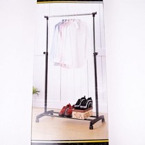 HL)1단행거 옷걸이 옷가게 원룸 매장 매대 이동 1단 옷 바지 걸이 행거, 본상품선택
