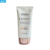 달바 워터풀 톤업 선크림 50ml SPF50+ 잔여감 끈적임 없는 핑크빛 물광 화사한 화이트닝 생기 브라이트닝 에센스 타입 썬크림 자외선 적외선 차단 무기자차 무기차차, 1개