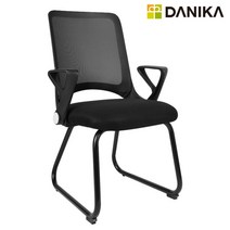 루나 사무 회의 학원용 독서실 도서관 메쉬의자 MT-777 276156, 화이트프레임-블루방석