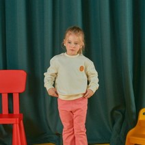 리틀스텔라 스마일 자수 맨투맨 FSPFCTR703M2