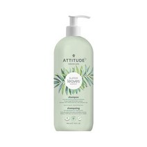 ATTITUDE 리퀴드 헤어 샴푸 영양 및 강화 EWG 인증 식물 및 미네랄 기반 성분 비건 및 동물 실험 없음 포도씨 오일 및 올리브 잎 32 Fl Oz(포장은 다를, Grapeseed Oil Olive Leaves_32