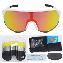 사이클링 안경 전체 레드 블루 그린 편광 자전거 스포츠 선글라스, KEST05