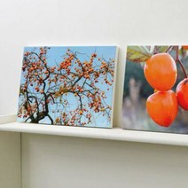 아트박스/꾸밈 ga731-캔버스액자33.4x24.2_재물이쌓이는감나무, 3.행복