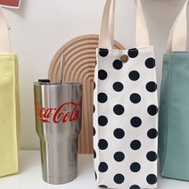 텀블러 백 파우치 커버컬러 캔버스 물병 홀더 캐리 백 커피 컵 보관 슬리브 커버 핸드백 휴대폰 우산 액세, 05 e