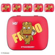 임팩트 카카오프렌즈 민트 무설탕 캔디 프로도(딸기) 6개입 독일산 직수입