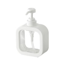 주방세제 디스펜서 500ml, 화이트