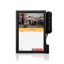 잘컴 제키오 키오스크 10.1인치 안드로이드 무인매장 무인 계산대 주문기 포스기 ZEKIO-101TSCO, 탁상 클램프 거치대, 탁상형 바코드 스캐너(ZECOD-02)