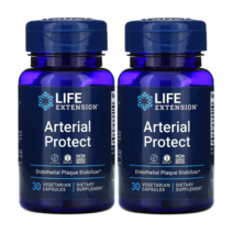 라이프익스텐션 아테리얼프로텍트 고투콜라 피크노제놀 100mg 프로시아니딘, 30정, 2개, 30정