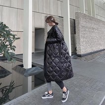구스다운 초경량 롱패딩 L0042