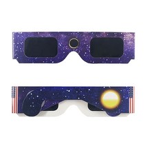 AR안경 3D안경 500 개몫 3d 종이 안전한 태양 안전한 일식 관찰 도매, 우주 비행사