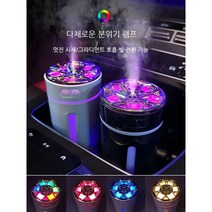 자동 스프레이 차량용 디퓨저 자동차 향수 고급 차량용 스마트 디퓨저 가습기, 블랙, SA3777