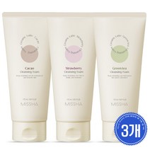 1+1+1 미샤 크리미 라떼 클렌징폼, 카카오3개