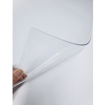 친환경 식탁 테이블 책상 실리콘 방수 투명 매트 주문제작, 친환경매트, 2T, 110cm x 10cm
