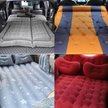 (골져스) 자동차 SUV RV전용 에어매트 스포티지 카니발 쏘렌토 모하비 니로 셀토스 코나 뒷좌석 트렁크 어린이침대 캠핑침대 악세사리 차량 인테리어 차박 용품, 2 G_6way SUV, G_블루