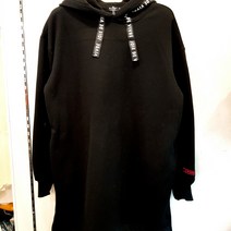 에꼴리에 양기모 후드 원피스