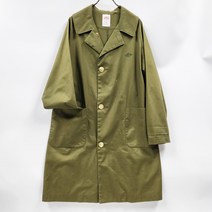 가다컴퍼니 DANTON 단톤 워크웨어 오버핏 래글런 빅카라 프렌치 트렌치코트 발마칸코트 C943