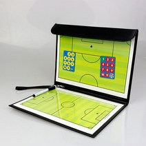 농구전술보드 농구작전판 축구단 경기훈련전술보드 접이식 마그네틱 체육입시학원, E.3단식 축구 전술판