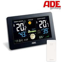 ADE 실내 실외 온도계 습도계 기압계 온습도계 기상관측