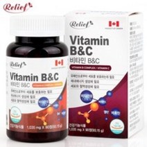 릴리프 비타민 B&C (1035mgx90정), 1035mg x 90정