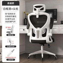 초등학생 공부 의자 인체공학 편안한 가정용 중학생 사무실 서울대 강남 청담동, 고급3(기본+머리받침+브레이크)