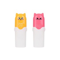 1+1 에클리츠 옹트리오 캐릭터 칫솔통 칫솔 치약 세트 칫솔꽂이 칫솔보관함 양치컵, 노옹이+분옹이