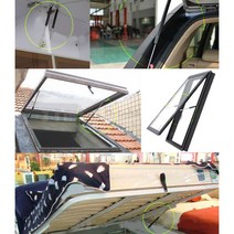 자동차 가스 스트럿 바 용수철 후드 지지대 로드 충격 리프트 RV 침대 창 버스 캐러밴용 700mm 100-900, 04 650N