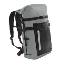 항해 강 트레킹 카누 보트 타기를위한 소형 플로팅 배낭 방수 드라이 백, 30L 48cm x 32cm, PVC, 회색