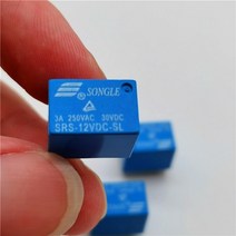 5pcs 회로 보드 DIY Srs-05 12 24 vdc-sl sh 한 그룹 변환 6 핀 4100 시리즈 릴레이 3A 가정용 기기, 04 SRS-05VDC-SH (5V)