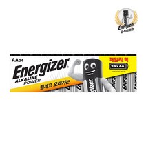 에너자이저 알카라인 건전지 패밀리팩 AA 24입