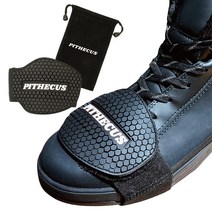 PITHECUS [500명의 현역 라이더가 선택했다 ] 신형 개량 시프트 가드 오토바이 프로텍터 오토바이에 맞추어 선택할 수있는 5 색 오토바이 용품 오토바이 부츠 선물 방지 조작성 향상 시프트 패드 (화이트)