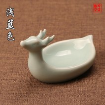 돌직구샵 붓 받침대 거치대 고급 브러쉬 정리대 서예붓, 라이트블루