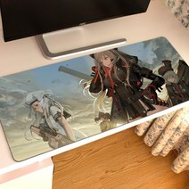 승리의 여신 Nikke 게임 승리의 여신 니케 캐릭터 굿즈 마우스패드 장패드II, 1000x400mm, 3mm, BC