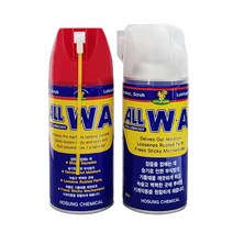ALL-WA 윤활방청제 360ml 녹방지 부식방지 스프레이 윤활제, 1개