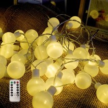 인블룸 왕방울빅볼 LED 앵두전구 40구, 40구(건전지 리모컨포함)